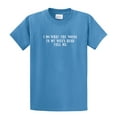 thumbnail image 1 of I Do What The Voices in My Wife's Head Tell Me Short Sleeve T-shirt Funny-Carolina-, 1 of 4
