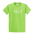 thumbnail image 1 of I Do What The Voices in My Wife's Head Tell Me Short Sleeve T-shirt Funny-Lime-XL, 1 of 4