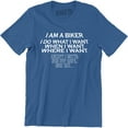 thumbnail image 1 of I Do What When Where I Want Except I Gotta Ask My Wife One Sec Men T-Shirt, 1 of 4