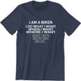thumbnail image 1 of I Do What When Where I Want Except I Gotta Ask My Wife One Sec Men T-Shirt, 1 of 4