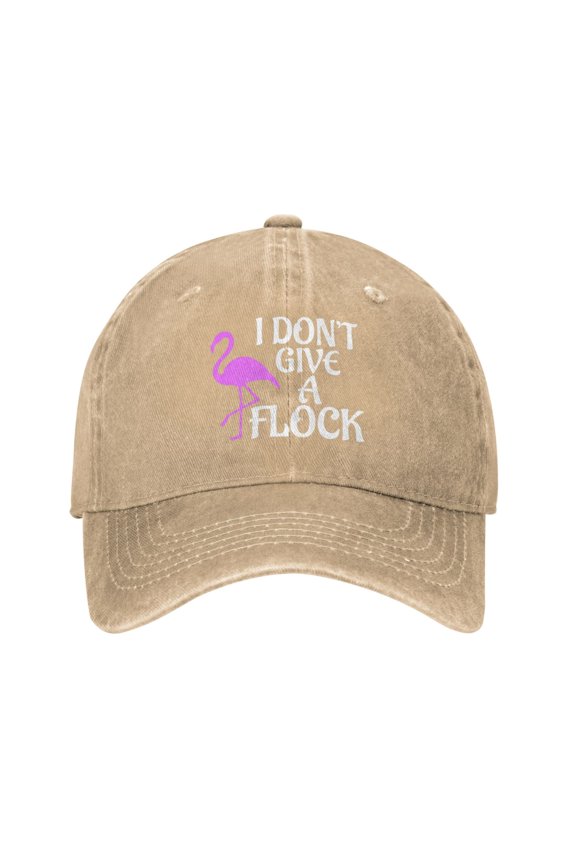 I Don'T Give A Flock Cowboy Hat Baseball Hat Trucker Hat For Men Women Retro Denim Hats Baseball Cap Dad Hat