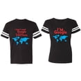 thumbnail image 1 of I Don' T Need Google My Wife knows Everything I 'm Google Matching Couple Cotton Jerseys (Men Black / Women Black) (Men XXL / Women L), 1 of 3