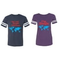 thumbnail image 1 of I Don' T Need Google My Wife knows Everything I 'm Google Matching Couple Cotton Jerseys (Men Navy / Women Purple) (Men XL / Women XXL), 1 of 3