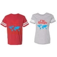 thumbnail image 1 of I Don' T Need Google My Wife knows Everything I 'm Google Matching Couple Cotton Jerseys (Men Red / Women Heather) (Men XL / Women XL), 1 of 3