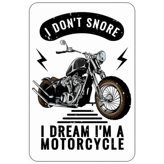I Don'T Snore Ii Sign Metal Funny Man Cave House Decor A365