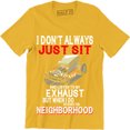 thumbnail image 1 of I Don't Always Listen My Exhaust When I Do Funny Hot Loud Car Lover Mod T-Shirt, 1 of 4
