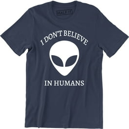 Alien Head Men s Full Front Sci Fi Ufo Space Travel Galaxy Planet T Shirt Walmart