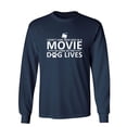 thumbnail image 1 of I Don't Care Who Dies In A Movie As Long As The Dog Lives Sarcastic Novelty Gift Idea Adult Humor Funny Men's Long Sleeve Shirts, 1 of 3