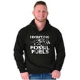 thumbnail image 1 of I Don't Dig Fossil Fuels Earth Day Unisex Plus Fleece Graphic Hoodie Brisco Brands 2X, 1 of 5
