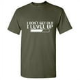 thumbnail image 1 of I Don't Get Old I Level Up Humor Gamer Geek Sarcastic Sayings Graphic Tees Novelty Birthday Gift Apparel For Men Funny T Shirt, 1 of 5