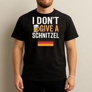 I Dont Give A Schnitzel - Funny German Pride T-Shirt