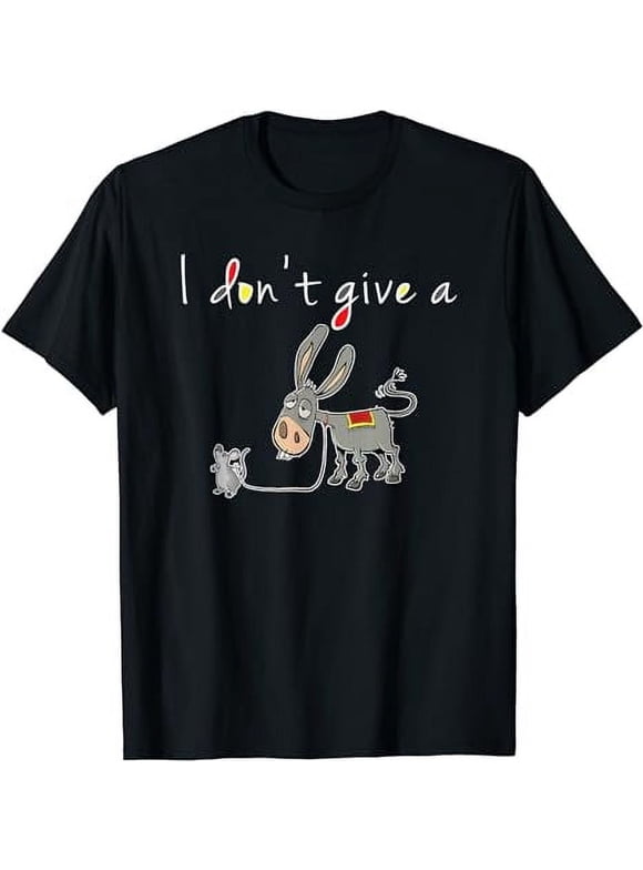 I Don T Give A Rats Donkey Shirt