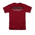 thumbnail image 1 of I Don't Have A Drinking Problem. I Drink I Get Drunk Funny Saying Adult T-Shirt, 1 of 1