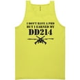 thumbnail image 1 of I Don't Have A PhD Neon Tank Top, 1 of 1