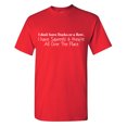 thumbnail image 1 of I Don't Have Ducks Or A Row. I Have Squirrels & They're All Over The Place. Sarcastic Humor Graphic Tees Gift For Mens Novelty Funny T Shirt, 1 of 5