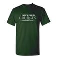 thumbnail image 1 of I Don't Hold Grudges I Remember Facts Graphic Tee Lovers Funny Gift For Mens Novelty T Shirt, 1 of 1