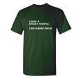 thumbnail image 1 of I Don't Insult People Sarcastic Humor Graphic Novelty Funny T Shirt, 1 of 5