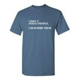 thumbnail image 1 of I Don't Insult People Sarcastic Humor Graphic Novelty Funny T Shirt, 1 of 5