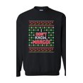 thumbnail image 1 of I Don't Know Margo Vacation Ugly Christmas Gift Funny DT Novelty Crewneck Sweatshirt, 1 of 2