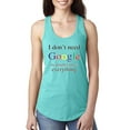 thumbnail image 1 of I Don't Need Google My Daughter Knows Everything Ladies Tank Top, Tahiti Blue, X-Large, 1 of 3