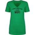 thumbnail image 1 of I Don't Need You I Have WiFi Womens V-Neck T-Shirt, 1 of 2