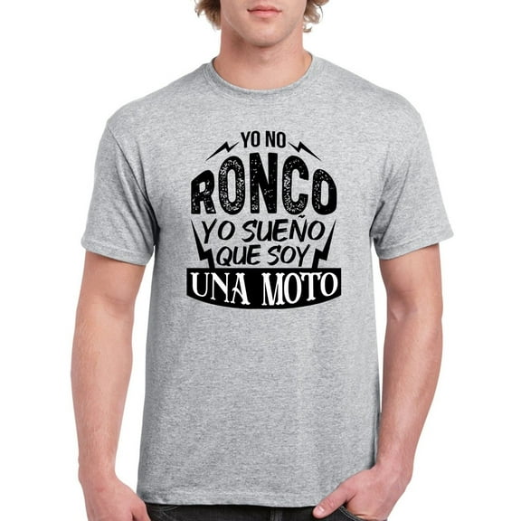 I Don't Snore I Dream I'm A Bike T-Shirt Men -Smartprints Designs, Male x-Large