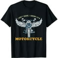 thumbnail image 1 of I Don't Snore I Dream I'm A Motorcycle Snoring Bikers Funny T-Shirt, 1 of 5