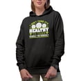 thumbnail image 1 of I Don't Think It's Healthy to Take Yourself Seriously, Golf Player, Golfing or Golfer Themed Merch Gift, Black Hooded Sweatshirt or Hoodie, Medium, 1 of 5