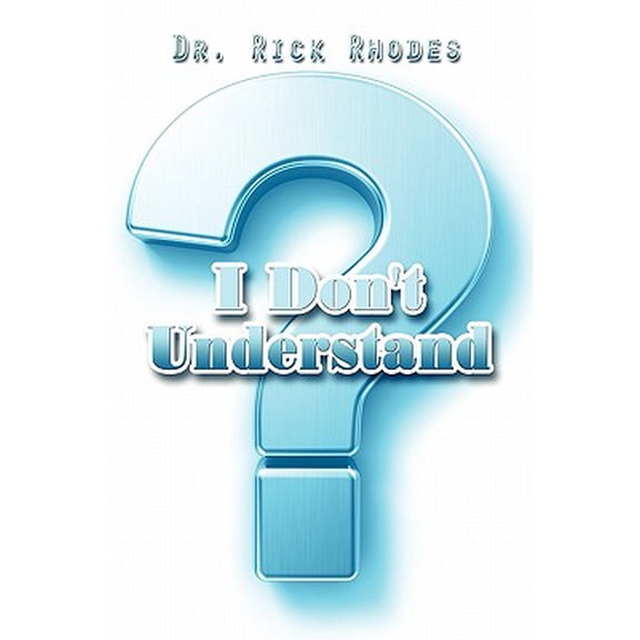 Pre-Owned I Don't Understand