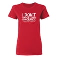 thumbnail image 1 of I Don't Understand Ignorance Sarcastic Novelty Gift Idea Adult Humor Funny Women's Casual Tees, 1 of 3