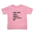 thumbnail image 1 of I Don't Want To Be A Princess I Want To Be A CEO Cute Toddler Tshirts for Boys Girls (Pink, Youth L), 1 of 5