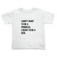 thumbnail image 1 of I Don't Want To Be A Princess I Want To Be A CEO Cute Toddler Tshirts for Boys Girls (White, 4T), 1 of 5