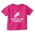 thumbnail image 1 of I Dont Believe in Humans Unicorn Youth T Shirt Tee Girls Infant Toddler Brisco Brands 4T, 1 of 5