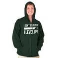 thumbnail image 1 of I Dont Get Older I Level Up Gamer Zip Up Hoodie Men's Women's Brisco Brands 5X, 1 of 6