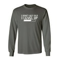 thumbnail image 1 of I Dont Get Older, I level up Sarcastic Novelty Gift Idea Adult Humor Funny Men's Long Sleeve Shirts, 1 of 3