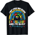 thumbnail image 1 of I Dont Speak Much Because I'm Brilliant Autistic Kids Autism T-Shirt, 1 of 4