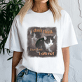 thumbnail image 1 of I Dont Think Therefore I Am Not Cat Meme Portrait Shirt, Meme Tee, Trending Tshirt, Funny Friend Gift, Quote Cute, 1 of 5