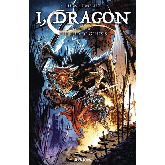 I Dragon #1 Cvr B Earls Alien Books Comic Book 2024