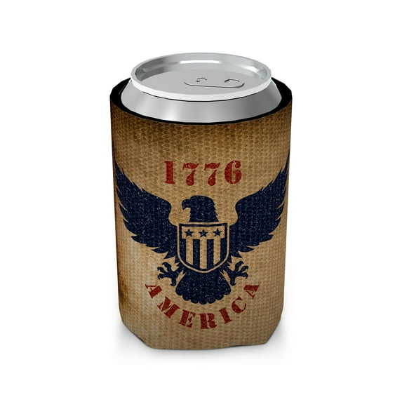 I Drank Today Can Coolers - 1776 America Eagle Can Insulator, Funny Drink Cooler, Drink Sleeve