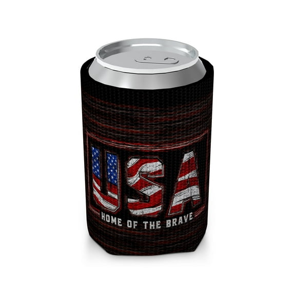 I Drank Today Can Coolers - Home Of The Brave Can Insulator, Funny Drink Cooler, Drink Sleeve