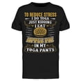 thumbnail image 1 of I Eat Apple Pie In Yoga Pants Tee Men's -Image by Shutterstock, 1 of 2