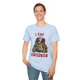 thumbnail image 1 of I Eat Children, Gildan Unisex Softstyle T-Shirt, Clown Graphic Tee, S-3XL, 1 of 5