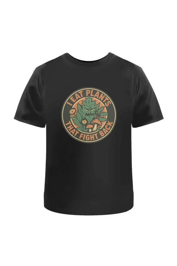 I Eat Plants That Fight Back Unisex T-Shirt - 100% Cotton