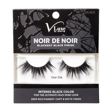 I-Envy VLuxe Noir De Noir Black Black Finish Ultimate Faux Mink Lashes