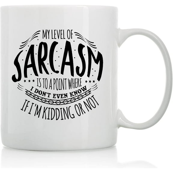 I Don't Even Know If I'm Kidding or Not - 11oz and 15oz Funny Coffee Mugs - The Best Funny Gift for Friends and Colleagues - Coffee Mugs and Cups with Sayings by