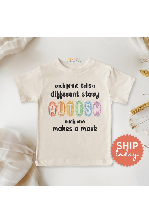 I Am Too Fabulous To Fit In Toddler Shirt, Cute Awareness T-Shirt For Kids, Autism Family Support Apparel, TODDLER SHORT SLEEVE TEE BELLA CANVAS 3001T