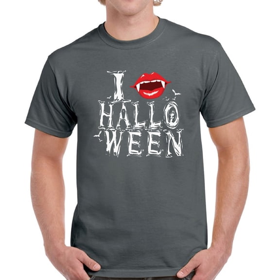 I Fangs Halloween Vampire Top Halloween Gift Shirt for Men - S M L XL 2XL 3XL 4XL 5XL Happy Halloween Graphic Tee - Funny Scary Holiday Tee T-Shirt Mens