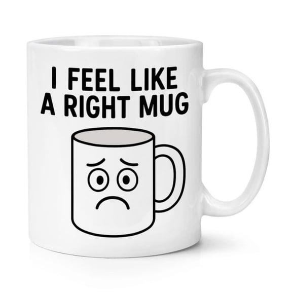 I Feel Like A Right Mug oz Mug Cup Funny Joke Rude Birthday Cistmas Sarstic.