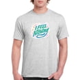 thumbnail image 1 of I Feel Nothing T-Shirt Men -Smartprints Designs, Male Medium, 1 of 4