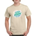 thumbnail image 1 of I Feel Nothing T-Shirt Men -Smartprints Designs, Male Small, 1 of 4